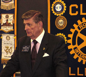 Rick King, Rotary Internationa President