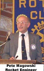 Our Rocket "Scientist / Engineer" Describes his work.